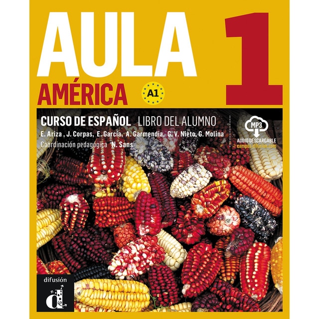 Aula América 1 Libro del alumno + CD: Aula América 1 Libro del alumno + CD (Tapa blanda)