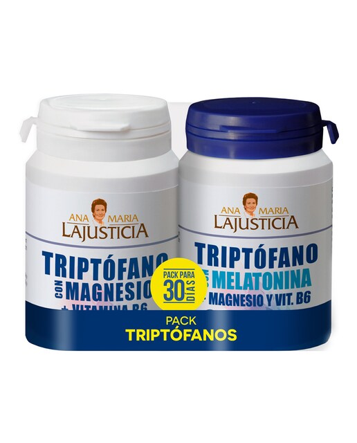 Pack Triptofano + Melatonina Ana María LaJusticia