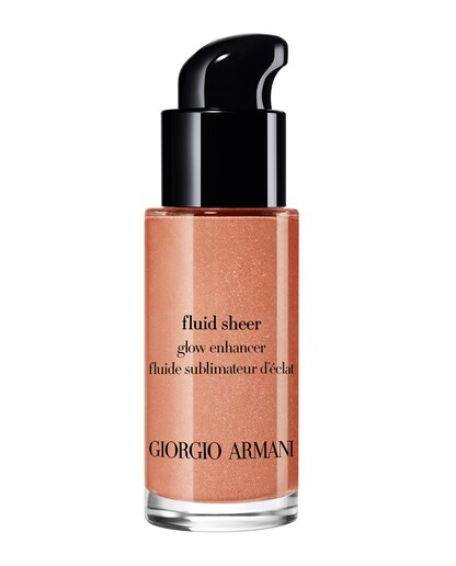 Iluminador líquido Fluid sheer Acabado luminoso fluido ligero Giorgio Armani
