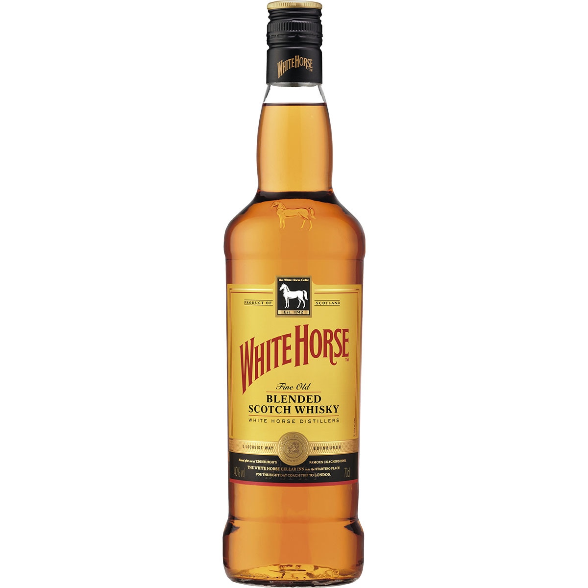 Whisky escocés botella 70 cl · WHITE HORSE · Supermercado El Corte