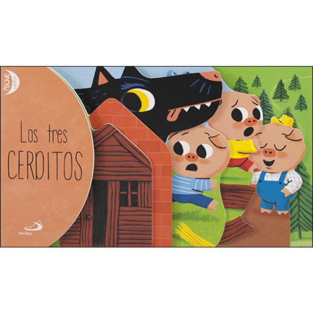 Los tres cerditos: PequeCuentos (Tapa dura)