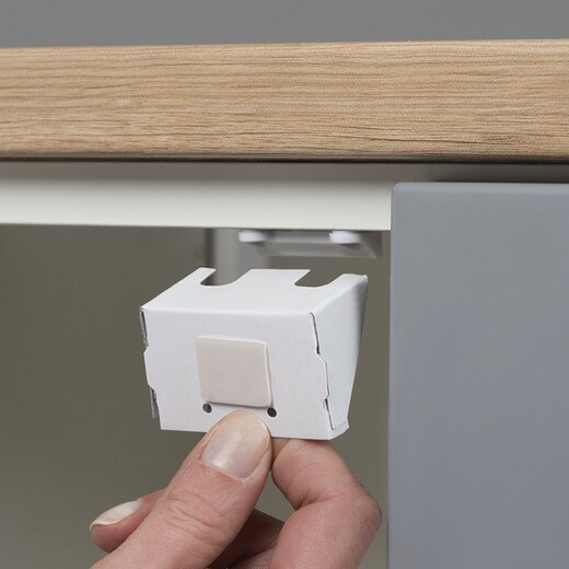 Protecção de dedos para porta (1 unid.) branca Branco-2