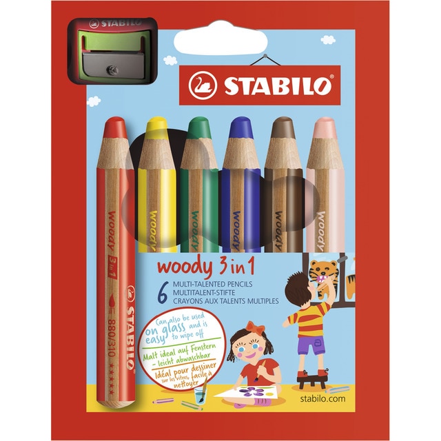 Estuche de 6 Lápices de Color
