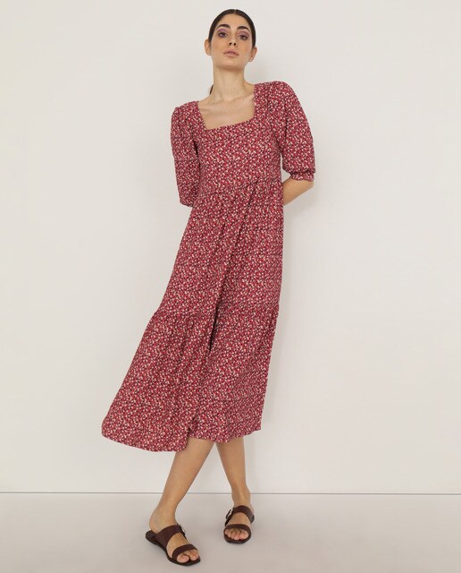 square neck midi