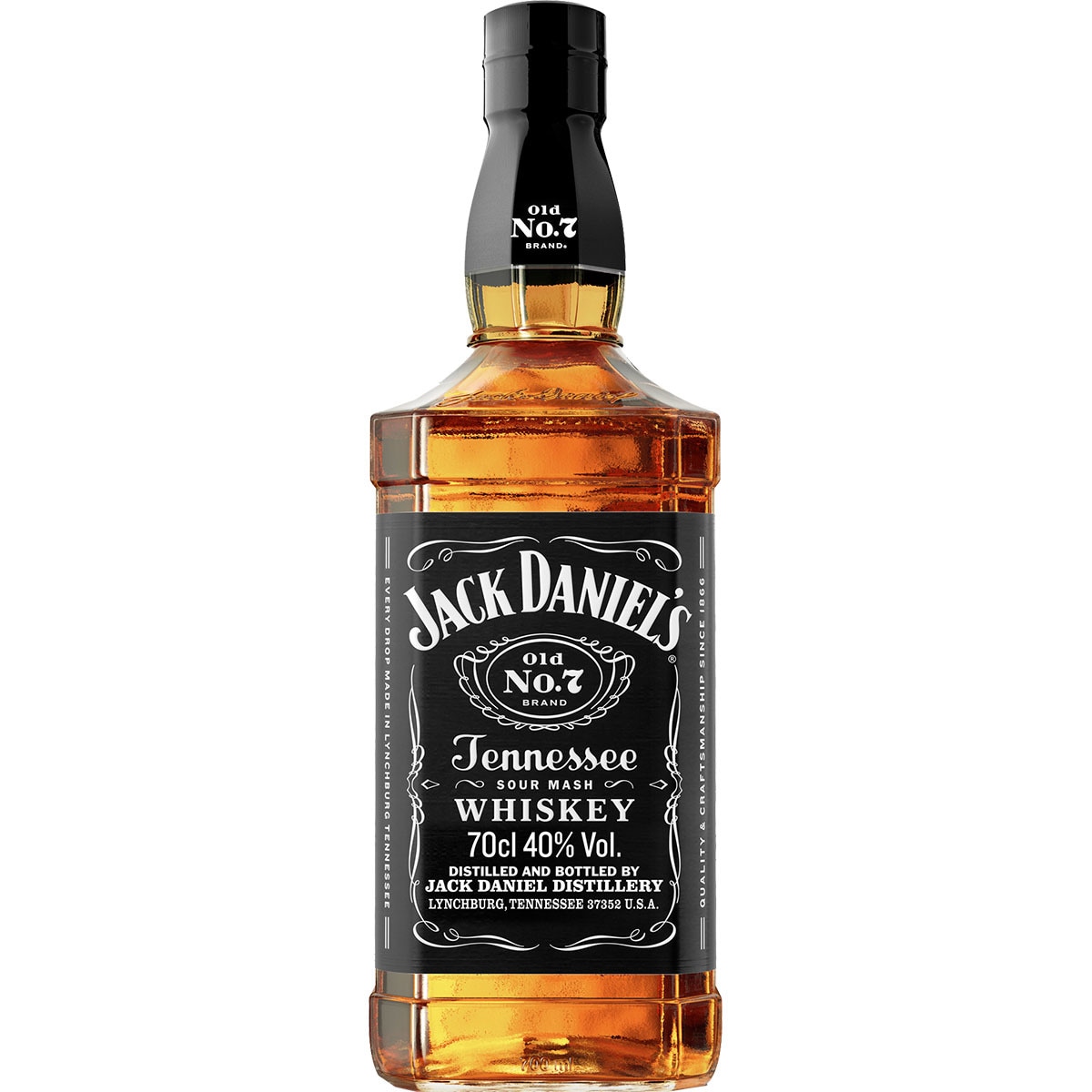 Old Nº 7 whiskey de Tennessee botella 70 cl · JACK DANIEL'S ...