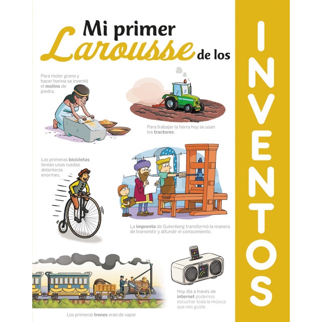 Mi primer Larousse de los Inventos (Tapa dura)