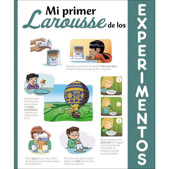 Mi primer Larousse de los experimentos (Tapa dura)