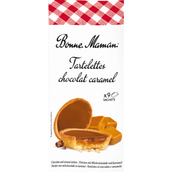 Bolachas Recheadas com Chocolate e Caramelo embalagem 135 g