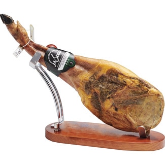 FLOR SIERRA DE JABUGO Ibérico-Schweineschulter aus Getreidemast 50% iberische Rasse Stück 4,5 kg