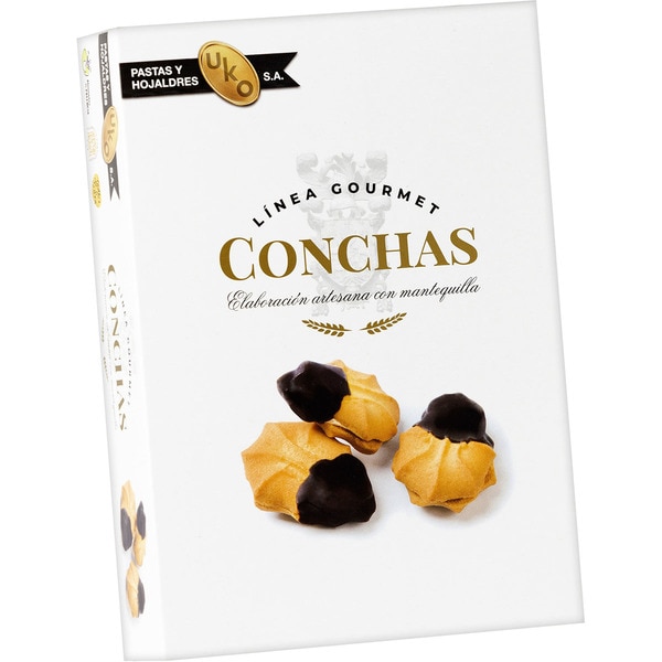Muscheln traditionelles Teegebäck mit Butter Karton 195 g