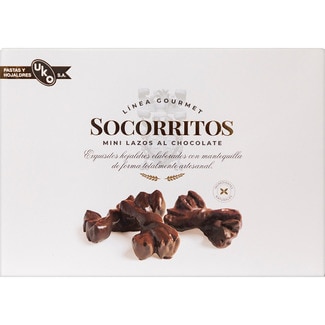 UKO Socorritos Mini-Blätterteigschleifen mit Schokolade und Butter Karton 300 g