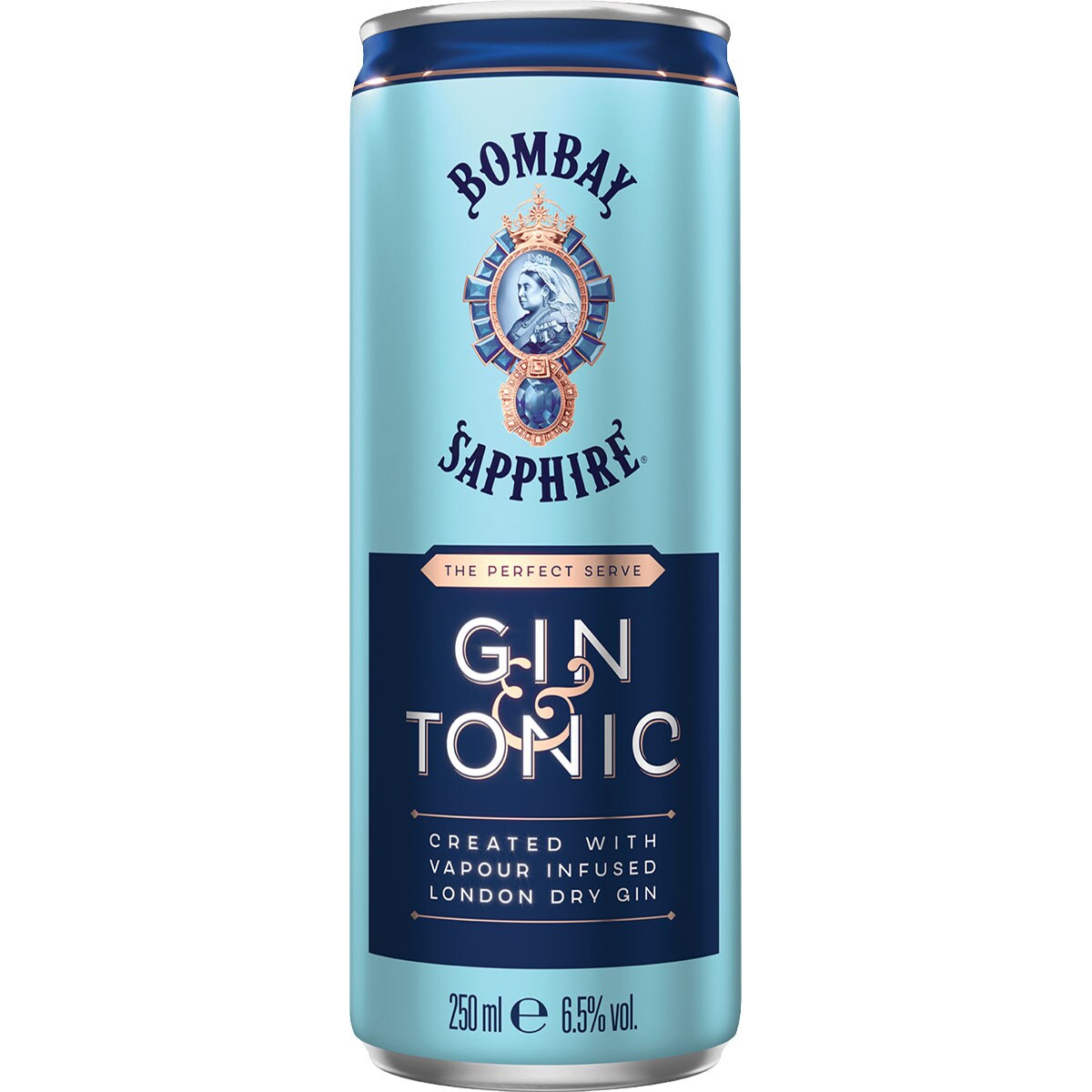 Comprar Sapphire & Tonic lata 25 cl · BOMBAY · Supermercado Hipercor