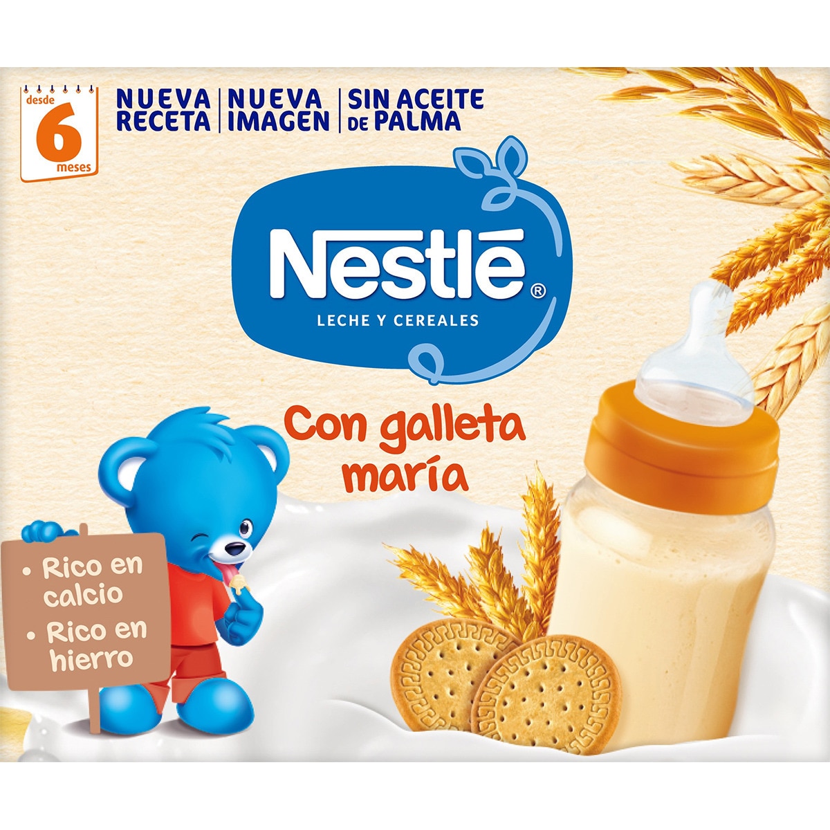 Followon formula baby milk with Maria biscuits for ages 6+ months, no