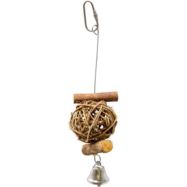 pelota de madera para pájaros 5 cm 1 unidad