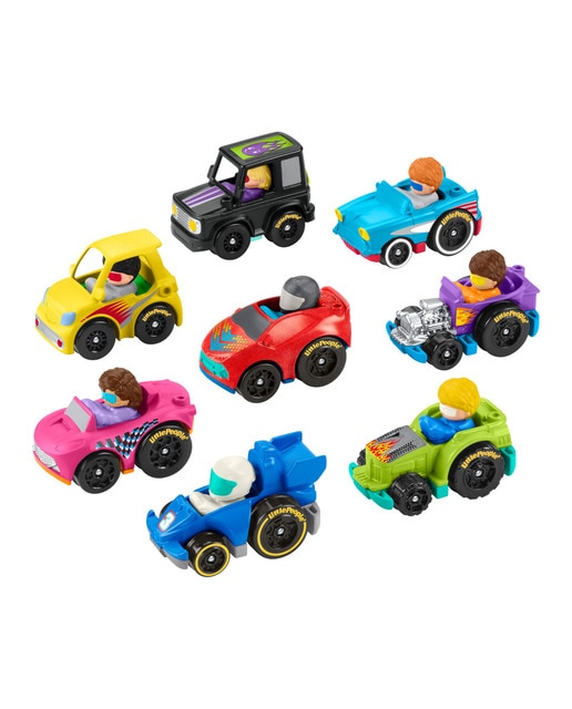 Fisher-Price Little People Muñeco con coche de juguete