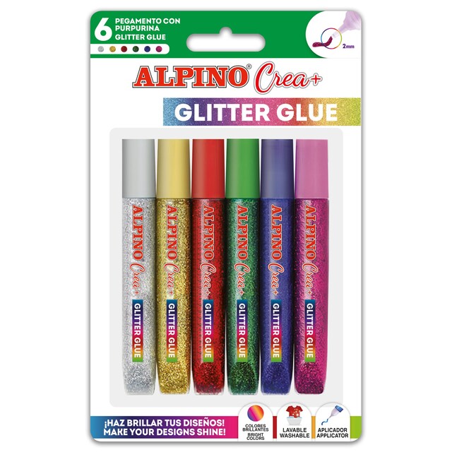 Blister pintura Glitter classic