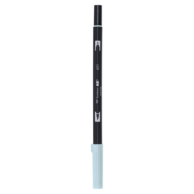 Rotulador Dual Brush ABT Doble Punta Acuarelable Tombow Sky Blue 451.
