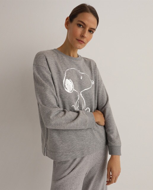 champion sweater grey crew neck el corte ingles
