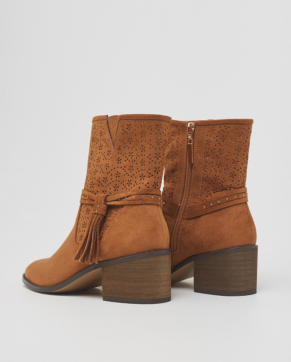 Tassel cut work ankle boots · Sfera · Fashion · El Corte Inglés