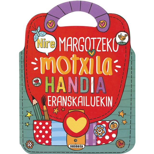 Nire margotzeko motxilla handia eranskailuekin