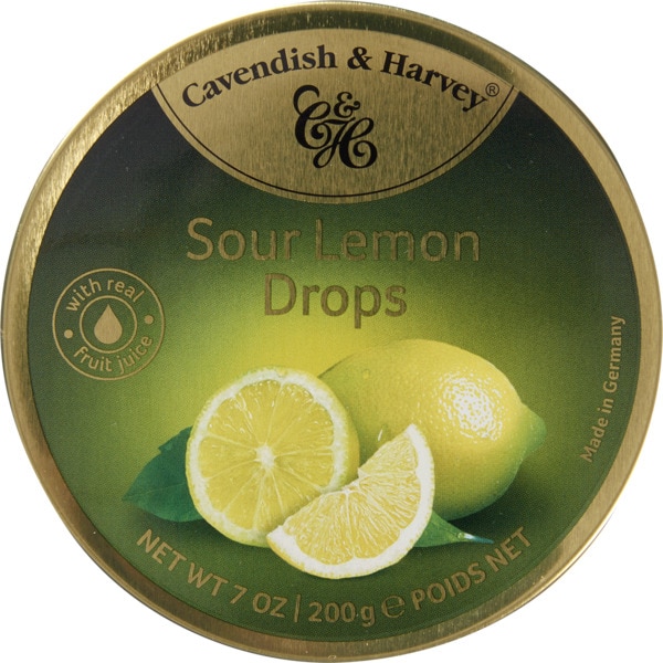 Rebuçados de Limão Amargo lata 200 g