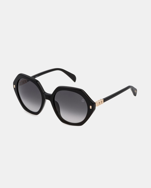 Gafas de sol de mujer Tous geométricas de acetato en negro