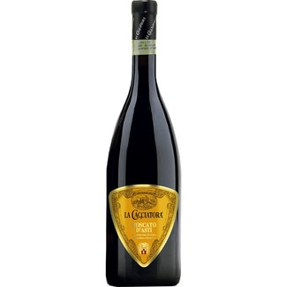 LA CACCIATORA vino blanco Moscato D'Asti de Italia botella 75 cl