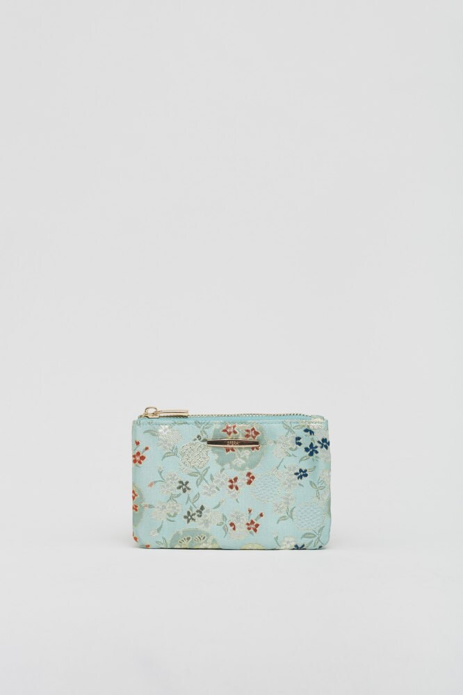 Monedero satén flores - Accesorios | Bolsos