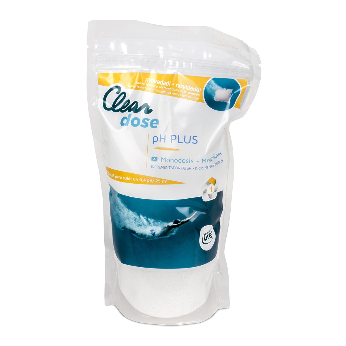 Imagen 0 de Incrementador pH Granulado Monodosis 750 g
