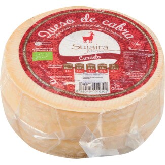 Tia Amélia Queijo Curado de Cabra Biológico Peso Aproximado 2,4 kg