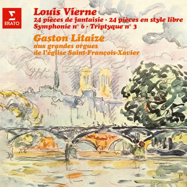 Vierne: 24 Pièces De Fantaisie - 24 Pièces En Style Libre - Symphonie No. 6 - Triptyque (4 CD).