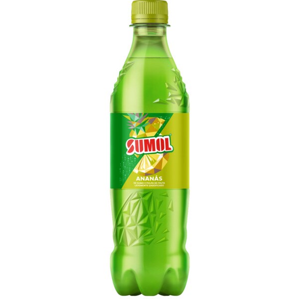 Refrigerante de Ananás com Gás garrafa 50 cl