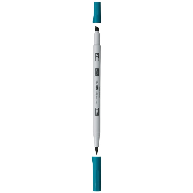 Rotulador Dual Brush ABT PRO Base Alcohol Doble Punta Tombow Jade Green 379.