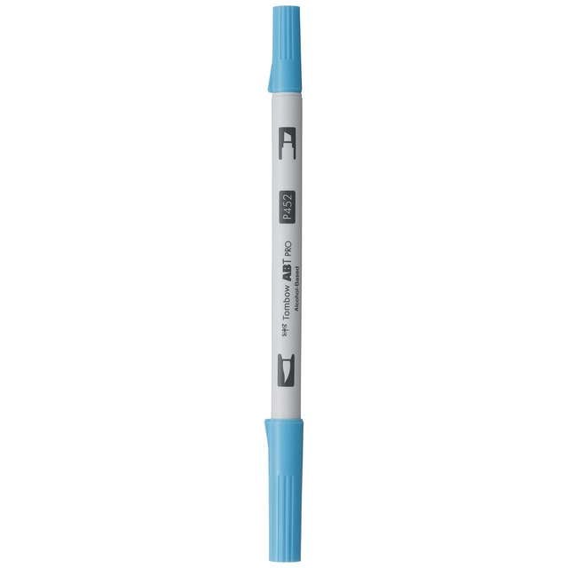 Rotulador Dual Brush ABT PRO Base Alcohol Doble Punta Tombow Process Blue 452.