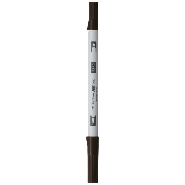 Rotulador Dual Brush ABT PRO Base Alcohol Doble Punta Tombow Brown 879.