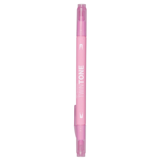 Rotulador Doble Punta TwinTone Base Agua Tombow Pale Rose 58.