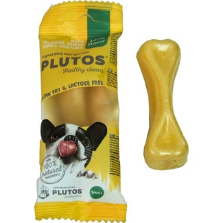 PLUTOS Lamb flavoured bone for dogs size S container 40 g