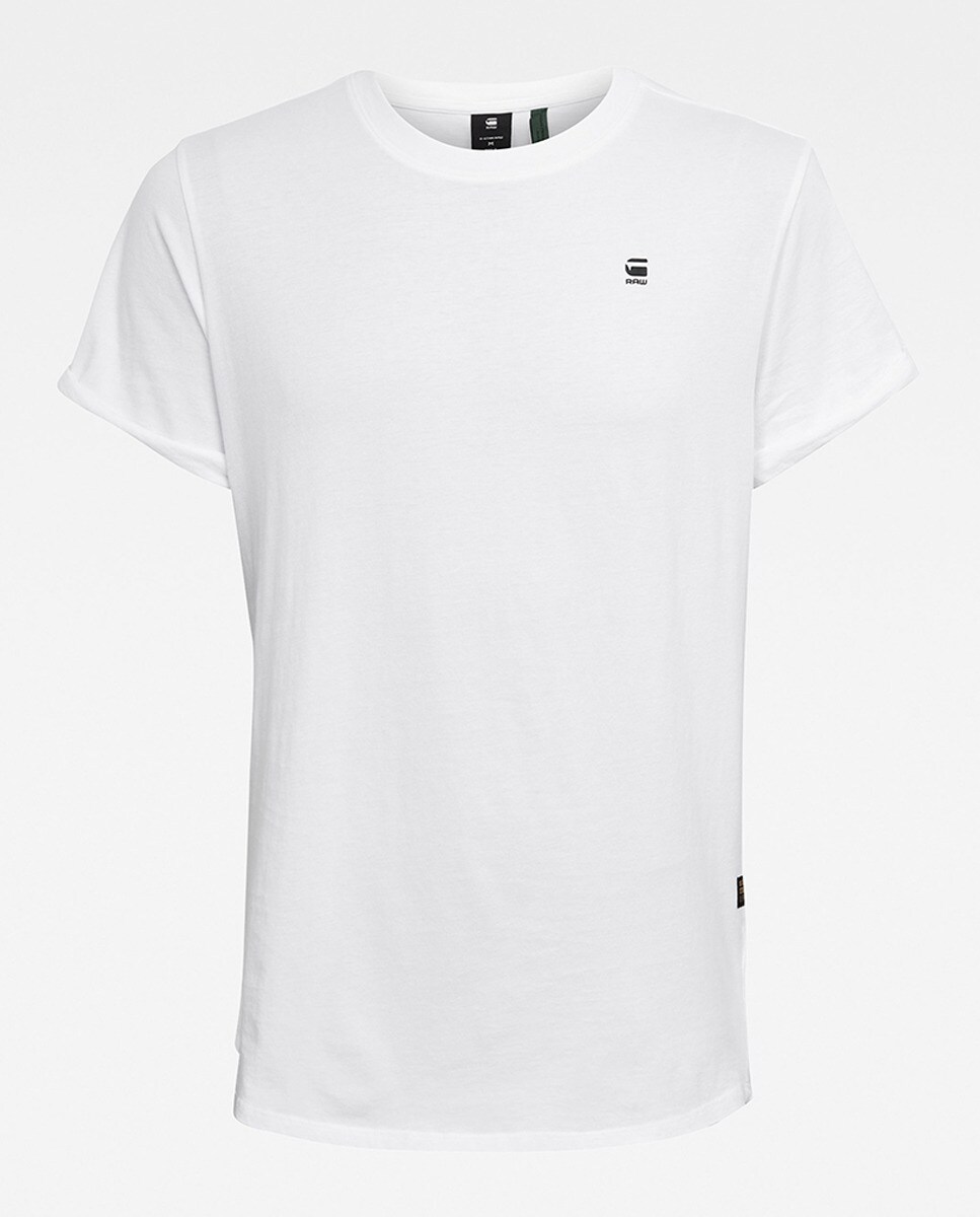 T-shirt de Manga Curta e Corte Relaxed Branco-5