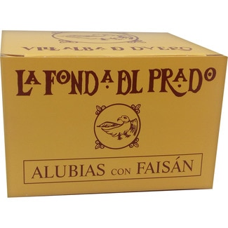 LA FONDA DEL PRADO Beans with pheasant tin 400 g