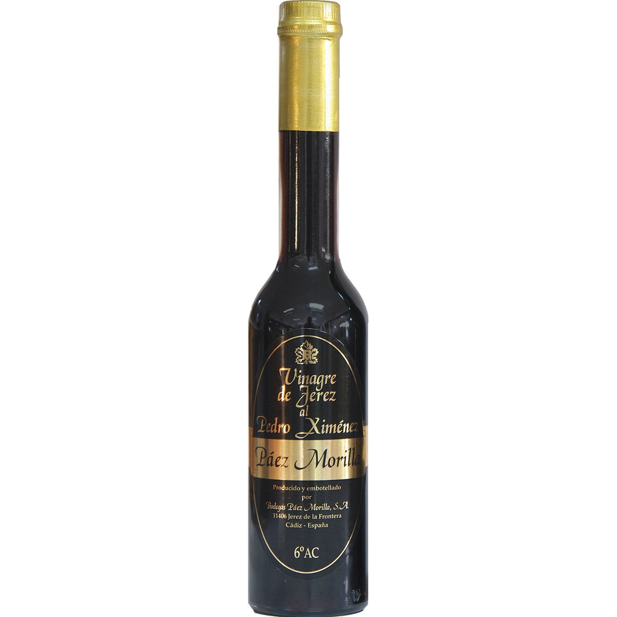 Vinagre de Jerez al Pedro Ximénez botella 250 ml · PAEZ MORILLA