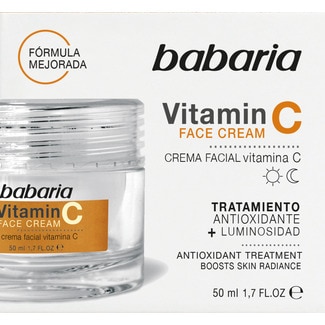 Babaria Creme de Rosto com Vitamina C embalagem 50 ml