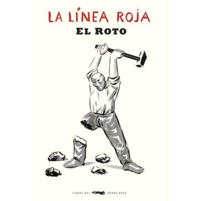 La línea roja (Tapa blanda con solapas)