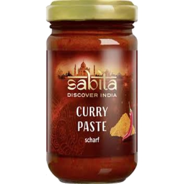 Pasta de Caril Picante frasco 125 g