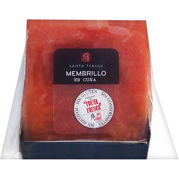 SANTA TERESA membrillo sin aditivos sin gluten cuña 450 g