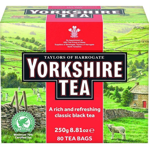 Té negro clásico case 80 sachets · YORKSHIRE TEA · Supermercado El