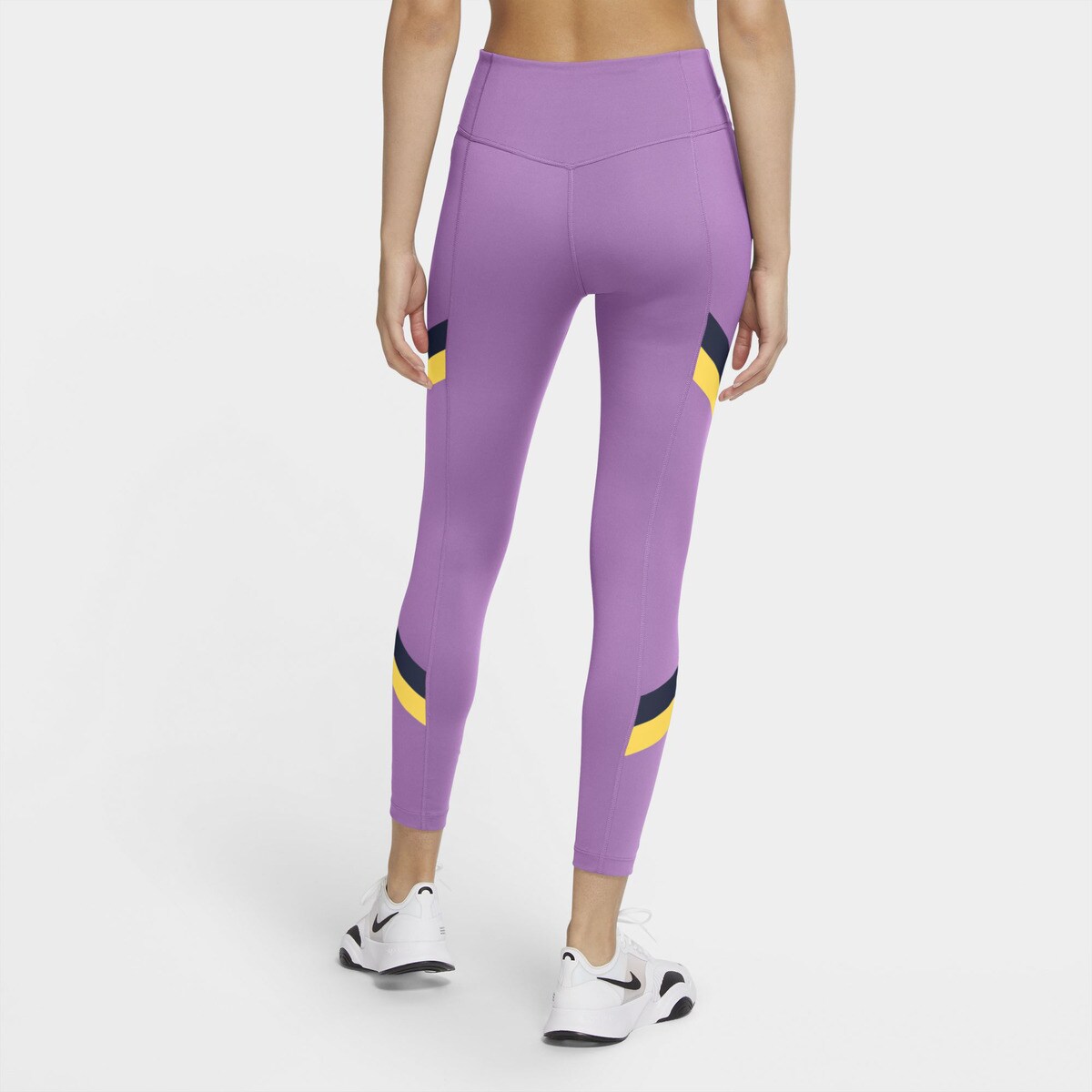 nike color block leggings