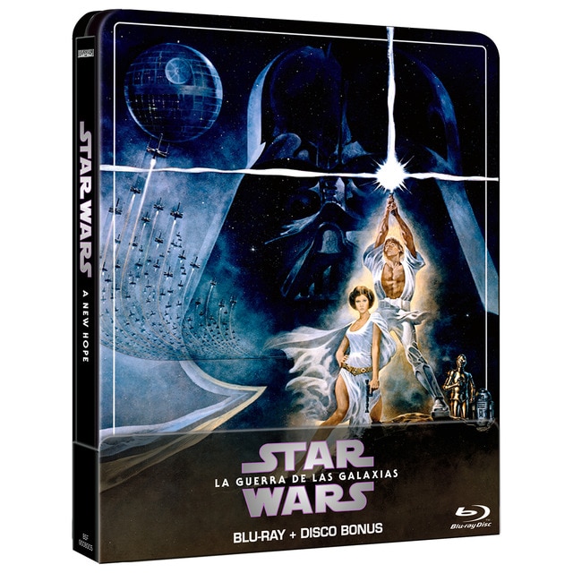 Star Wars: Una nueva esperanza (2020) Ep. IV (Edición Metálica) (Blu-Ray)