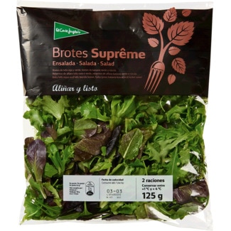 El Corte Inglés Salada Suprême embalagem 125 g