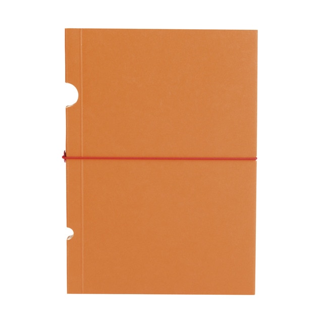 Libreta Buco B7 Rayada Paper-Oh Naranja.