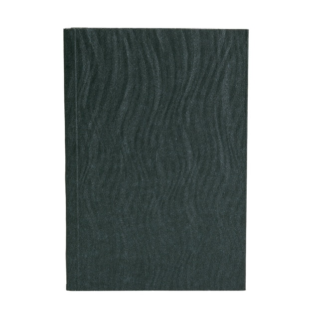Libreta Lisa A7 Yuko-Ori Paper-Oh Gris Metálico.